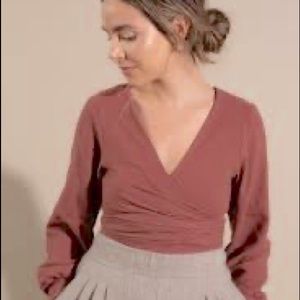 Emlee Design wrap top